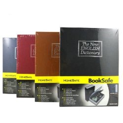 Hidden Safe Money Box Dictionary Secret Book Home Security Key Lock