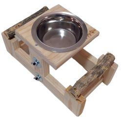 Mountable Picnic Table Feeder For Chinchillas Rats Birds & Other Small Pets