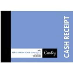 Croxley JD16CR A6L Cash Receipt Pen Carbon Book Duplicate