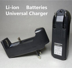 Univeral Charger For Li-ion Rechargeable Batteries