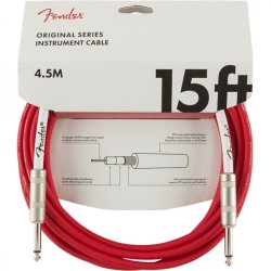 Original Series 4.5M 15' Instrument Cable - Fiesta Red
