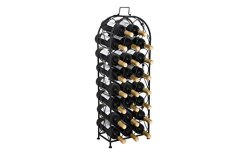 23 Bottles Metal Wine Rack