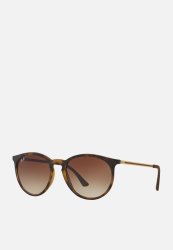 Round Sunglasses 53MM - Brown