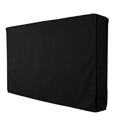 Haocoo Outdoor Tv Cover Durable Weatherproof Protector Designed For Lcd LED And Plasma Screen Tv With Remote Controller Pocket Fits Most Stands Standard Wall