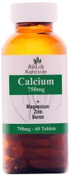 Calcium Magnesium Zinc & Boron 750MG