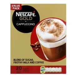 Nescafé Nescafe Gold Cappuccino Sachets 20S 20 X 1.8G