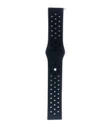 Fitbit Versa Multi-colour Silicone Watch Strap -black