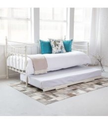 Natalia French Day Bed Complete White
