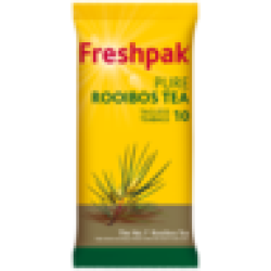 Freshpak Pure Rooibos Tagless Teabags 10 Pack
