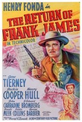 The Return Of Frank James Poster Movie 27 X 40 Inches - 69CM X 102CM 1940