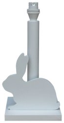 Rabbit Lamp Base White