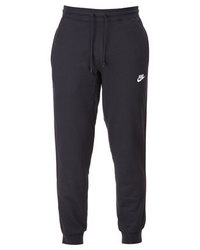 Nike AW77 French Terry Cuff Pants in Black & White