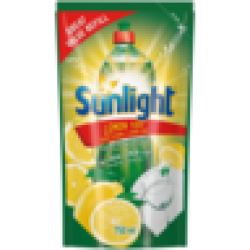 Sunlight Lemon 100 Original Dishwashing Liquid Refill 750ML