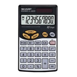 Sharp EL480SB Calculator Blister