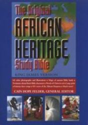 Original African Heritage Study Bible-kjv-large Print Large Print Paperback Large Type Large Print Edition