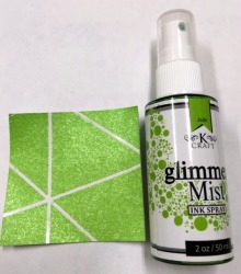 Glimmer Ink Spray 50ml - Jade Green New Stock