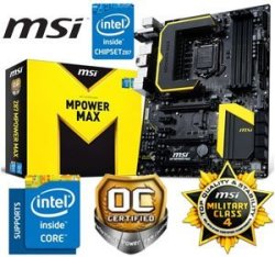Intel Msi Z87 Mpower Max Lga 1150 Z87 Motherboard