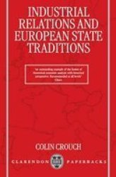 Industrial Relations and European State Traditions