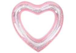 - Pink Sparkle Heart Flotation Device