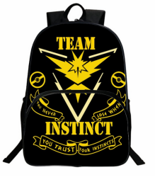 Pokemon Go Team Instinct Backpack