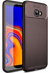 Yocktec Samsung Galaxy J4 Plus Case Scratch Resistant Ultra-thin Super Lightweight Premium Tpu Soft Protective Cover Case For Samsung SM-J415FN Galaxy J4+ 2018 Smartphone Brown