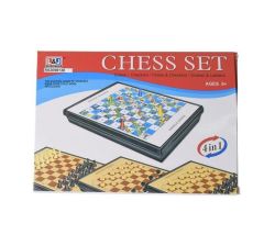 Chess 4IN1 - Chess Checkers Chess & Checkers Snakes & Ladders