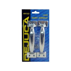 - Sash - Handle - Cp - 150MM - 2 CARDL DUTY - 8 Pack