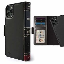 Twelve South Bookbook For Iphone 11 Pro 3-IN-1 Leather Wallet Case With Display Stand And Removable Magnetic Shell Black Renewed