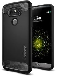 Spigen Rugged Armor Case For LG G5 -black