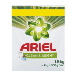 Ariel Clean & Bright Hand Washing Powder 1.5KG
