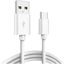 Tuff-Luv Usb-a To Usb-c Cable - 1M - White
