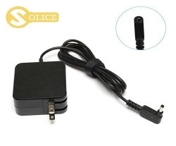 Solice 19V 2.37A 45W Laptop Power Ac Adapter Charger For Asus Zenbook UX305 UX21A UX31A UX32A Series Taichi 21 31 Asus Transformer Book Flip