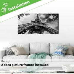 2 Deco Picture Frames Installation Fee