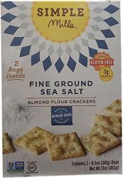 Simple Mills Almond Flour Crackers 17 Ounce