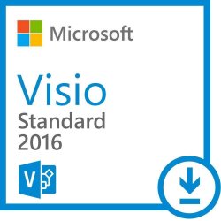 Microsoft Visio 2016 Standard 1 User 1 PC Download