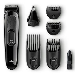 Braun MGK3020 Men's Beard Trimmer hair Clippers 6-IN-1 Precision Trimmer Ultimate Precision For Any Beard Style