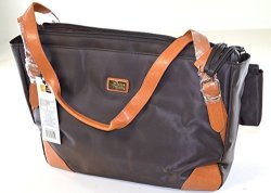 Case Logic Tote Bag Case With Dedicated Laptop Notebook Compartment K10049 BR4 15.6" Brown And Tan