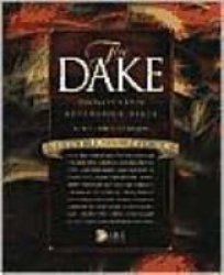 Dake Annotated Reference Bible - Kjv Large Print Leather Fine Binding Large Print Edition