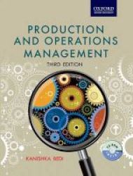 Production And Operations Management Paperback 3RD Revised Edition
