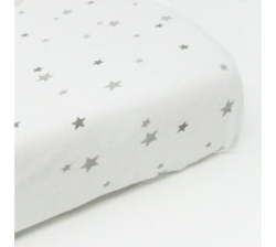 Stars Cot Fitted Sheet - Camp Cot 66X95CM