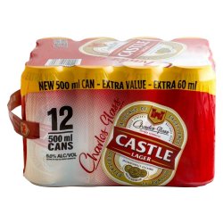 Castle Lager - Can 12X500ML
