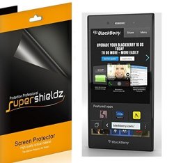 6-PACK Supershieldz- Anti-glare & Anti-fingerprint Matte Screen Protector For Blackberry Z3 + Lifetime Replacements Warranty 6-PACK - Retail Packaging