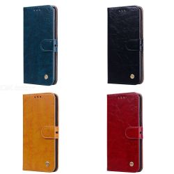 Flip Case For Xiaomi 6X Anti-scratch Shockproof Wallet Phone Case Cover With Kickstand Function Card
