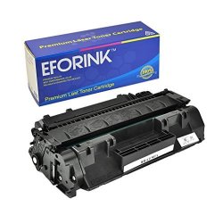 Eforink CE505A 05A Compatible Toner Cartridge Replacement For For Hp Laserjet P2055DN P2035N Printer Ink Black 1-PACK
