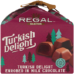 Regal Milk Chocolate Turkish Delights Xmas Gift Box 130G