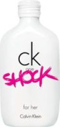 Calvin Klein Ck One Shock For Her Eau De Toilette Spray 200ML - Parallel Import Usa