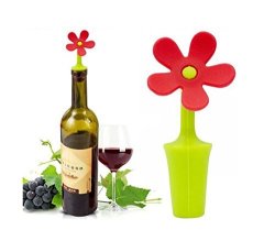 Flower Silicone Wine Stopper