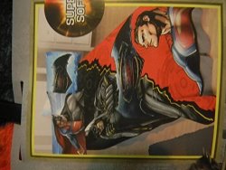 Batman Vs Superman Plush Blanket - Twin 62X90 - Multicolor