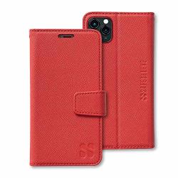 Safesleeve Emf Protection Anti Radiation Iphone Case: Iphone 11 Pro Rfid Emf Blocking Wallet Cell Phone Case Red