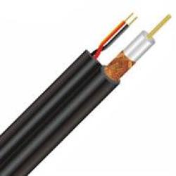 Siamese Copper Coated Aluminium Coax Cable RG59 And Power Cable 100M-BLACK Retail Box No Warranty   Product Overview The Siamese Copper Coated